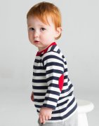 Baby T-shirt stripy longsleeve Babybugz BZ38